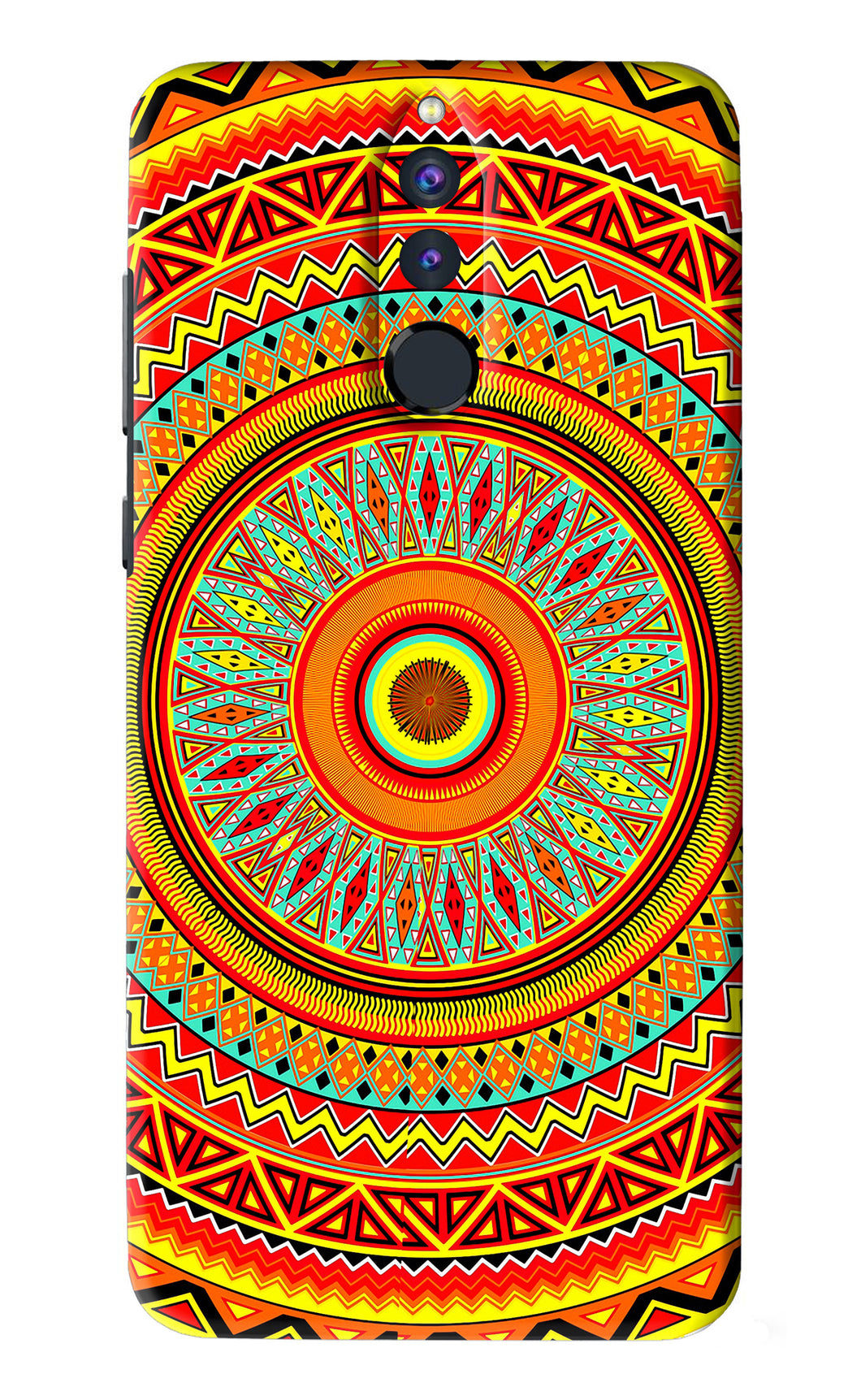Mandala Pattern Huawei Honor 9I Back Skin Wrap