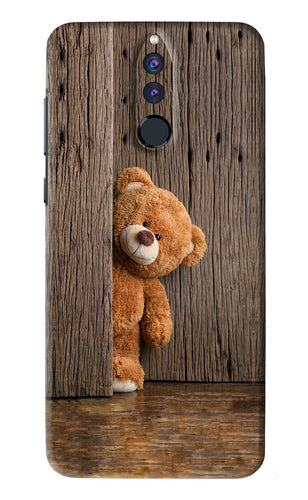 Teddy Wooden Huawei Honor 9I Back Skin Wrap
