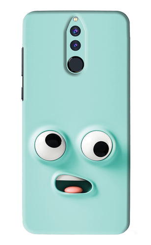 Silly Face Cartoon Huawei Honor 9I Back Skin Wrap