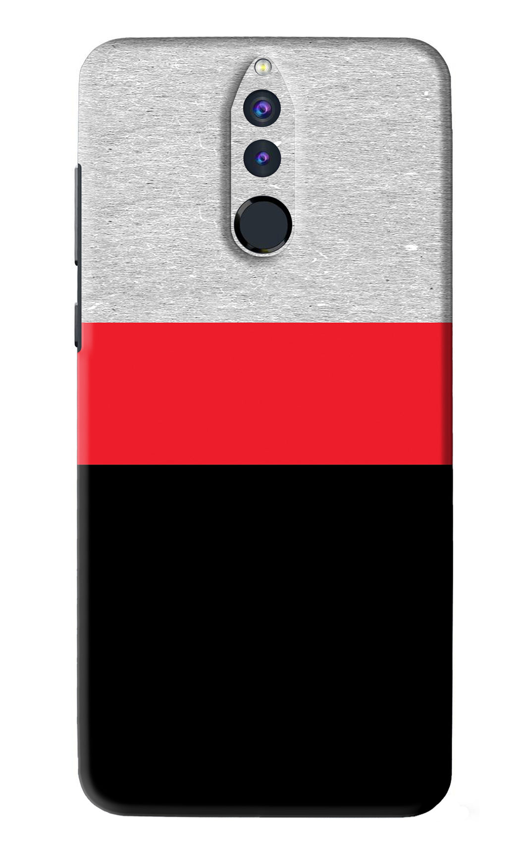 Tri Color Pattern Huawei Honor 9I Back Skin Wrap