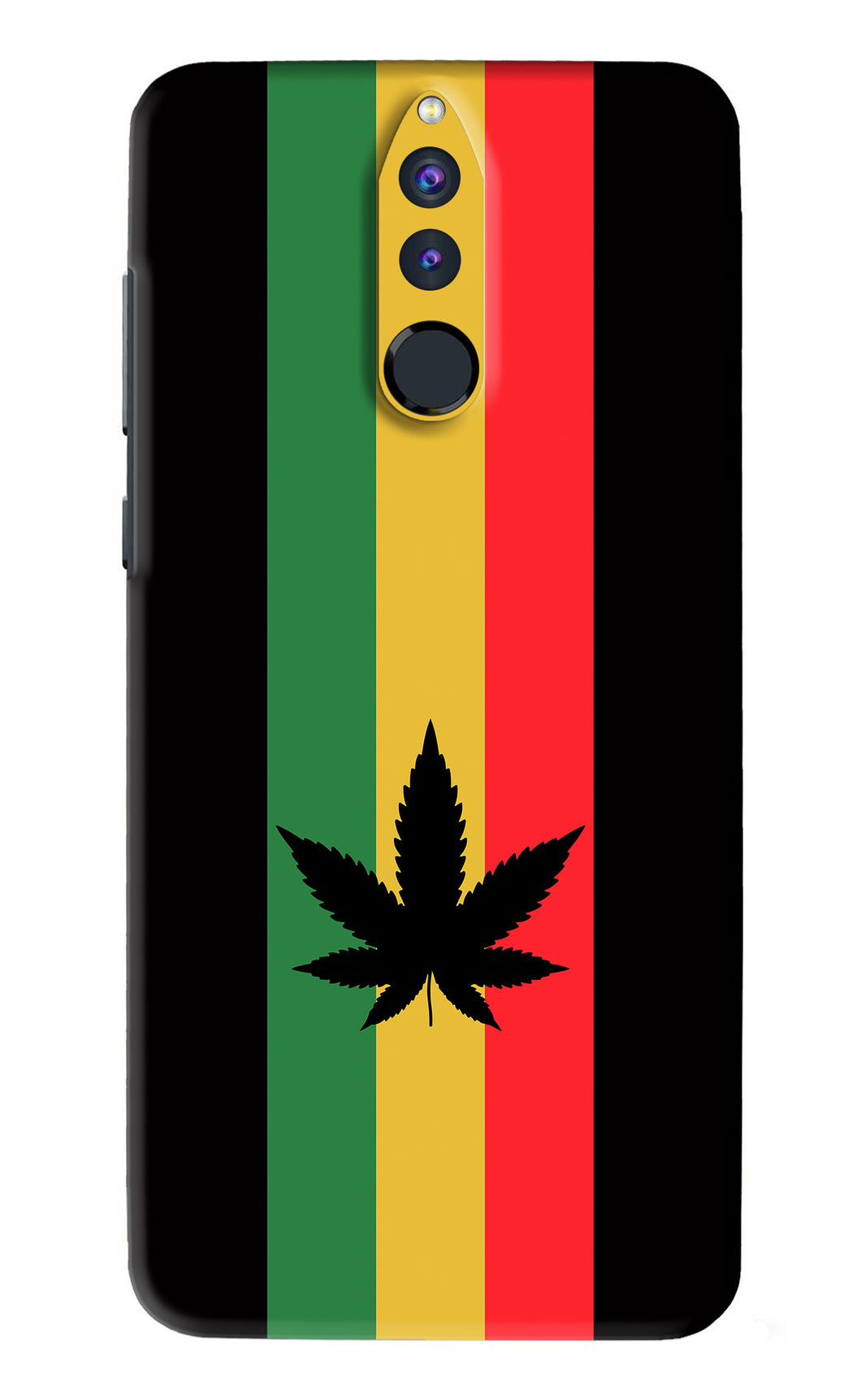 Weed Flag Huawei Honor 9I Back Skin Wrap