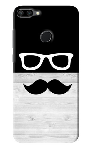 Mustache Huawei Honor 9N Back Skin Wrap