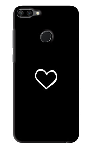 Heart Huawei Honor 9N Back Skin Wrap