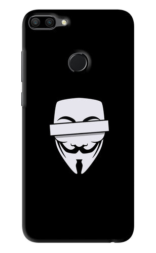 Anonymous Face Huawei Honor 9N Back Skin Wrap