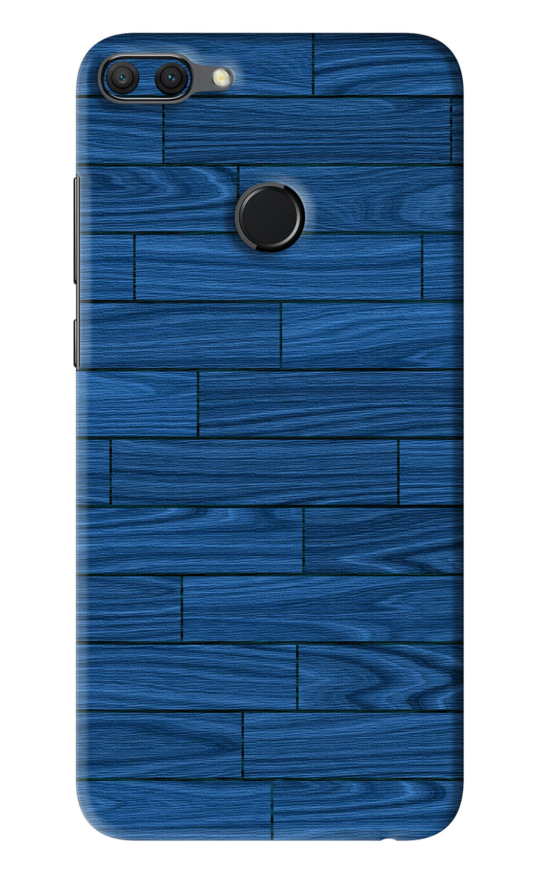 Blue Wooden Texture Huawei Honor 9N Back Skin Wrap