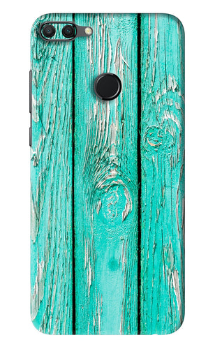 Blue Wood Huawei Honor 9N Back Skin Wrap