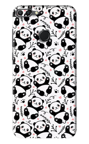 Cute Panda Huawei Honor 9N Back Skin Wrap