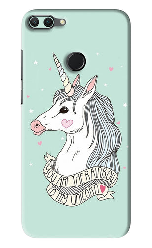 Unicorn Wallpaper Huawei Honor 9N Back Skin Wrap
