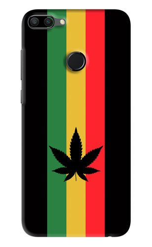 Weed Flag Huawei Honor 9N Back Skin Wrap