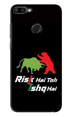 Risk Hai Toh Ishq Hai Huawei Honor 9N Back Skin Wrap