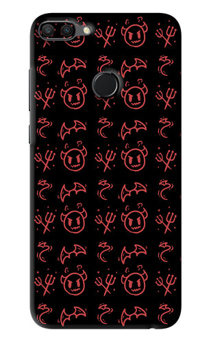 Devil Huawei Honor 9N Back Skin Wrap