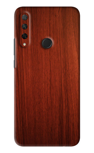 Wooden Plain Pattern Huawei Honor 9X Back Skin Wrap