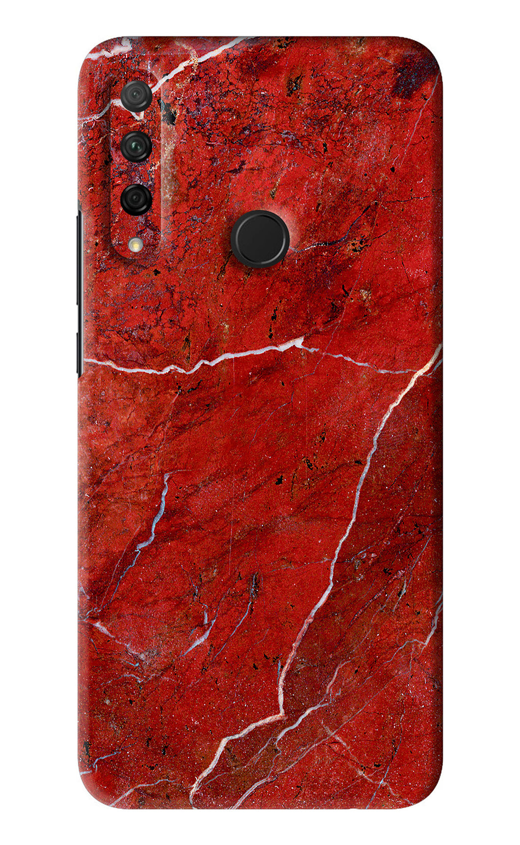 Red Marble Design Huawei Honor 9X Back Skin Wrap