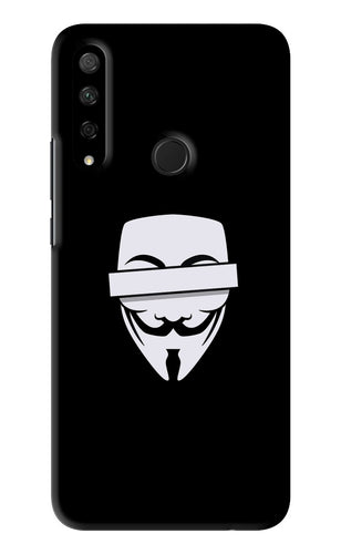 Anonymous Face Huawei Honor 9X Back Skin Wrap