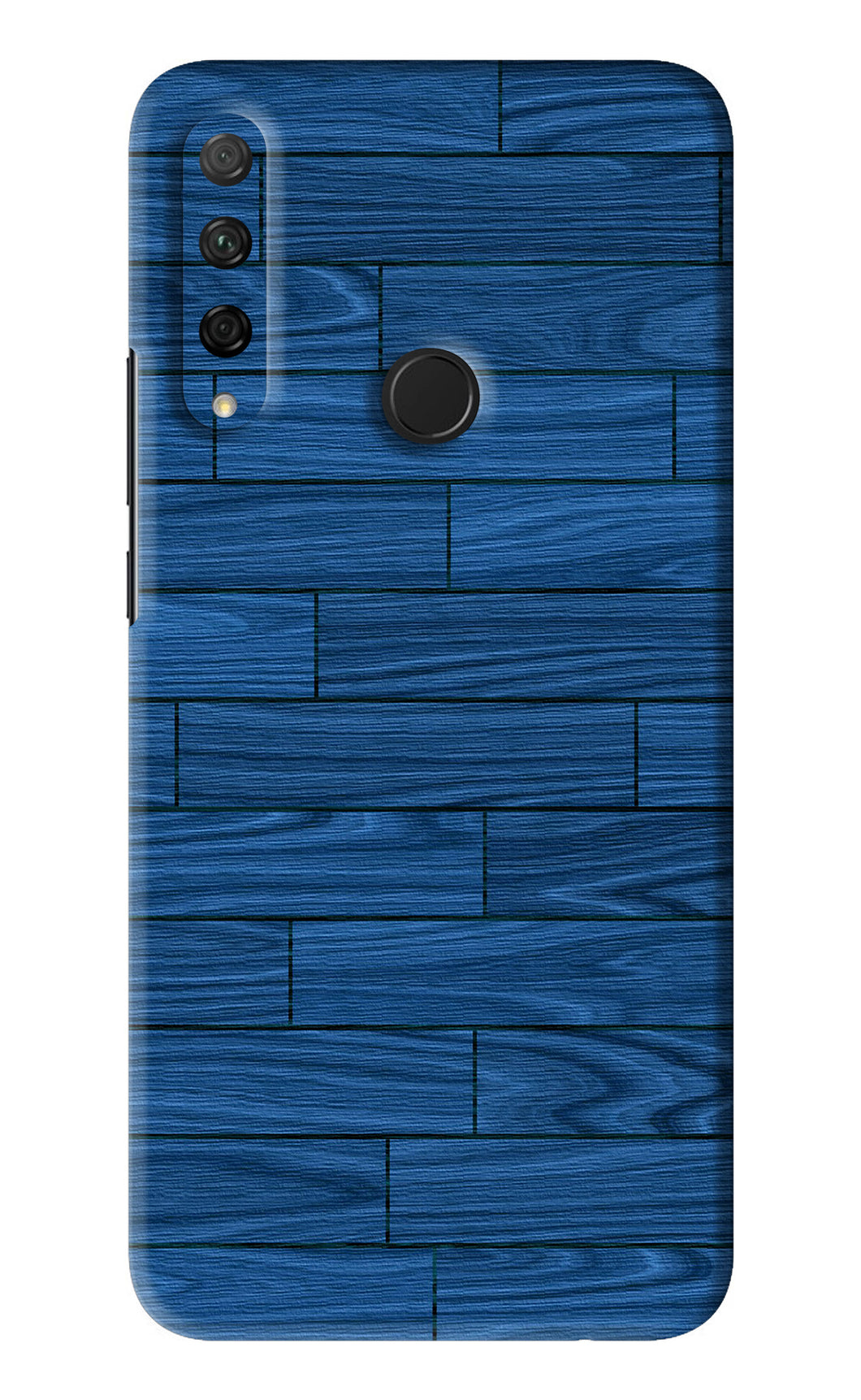 Blue Wooden Texture Huawei Honor 9X Back Skin Wrap
