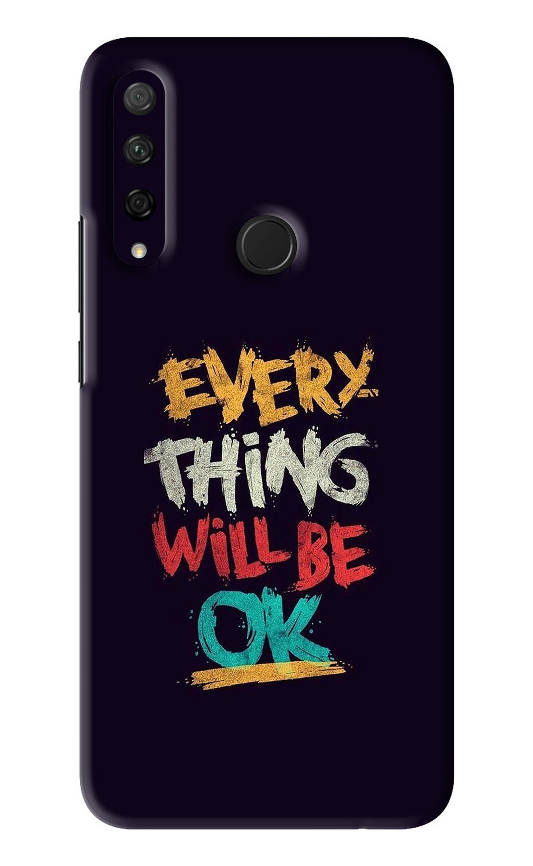 Everything Will Be Ok Huawei Honor 9X Back Skin Wrap