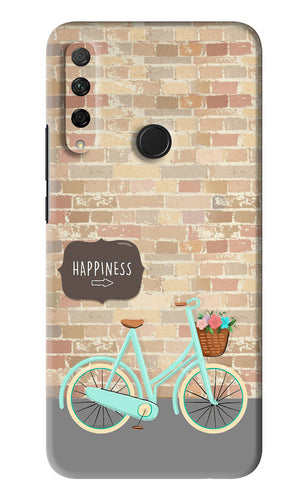 Happiness Artwork Huawei Honor 9X Back Skin Wrap