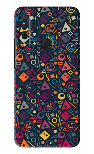 Geometric Abstract Huawei Honor 9X Back Skin Wrap