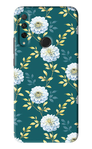 Flowers 5 Huawei Honor 9X Back Skin Wrap