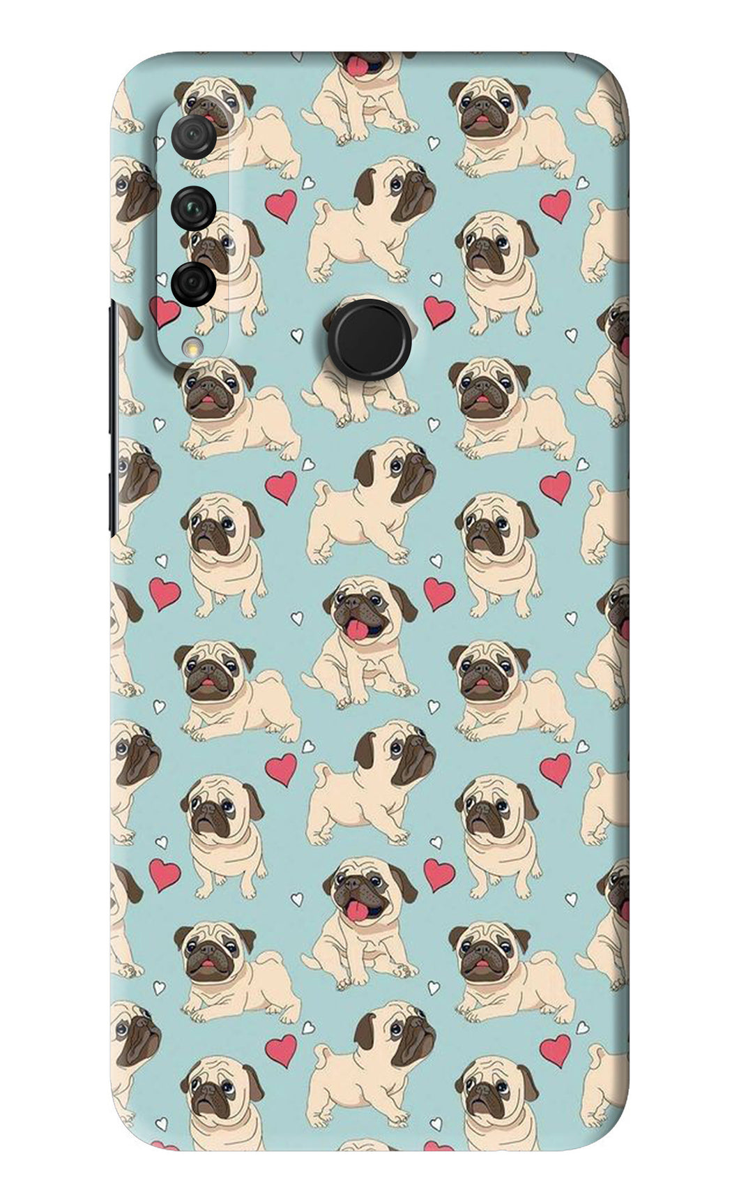 Pug Dog Huawei Honor 9X Back Skin Wrap