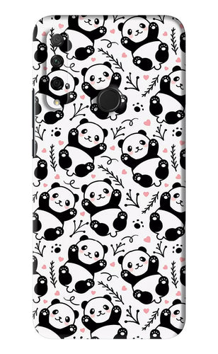 Cute Panda Huawei Honor 9X Back Skin Wrap