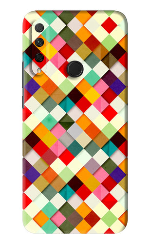 Geometric Abstract Colorful Huawei Honor 9X Back Skin Wrap