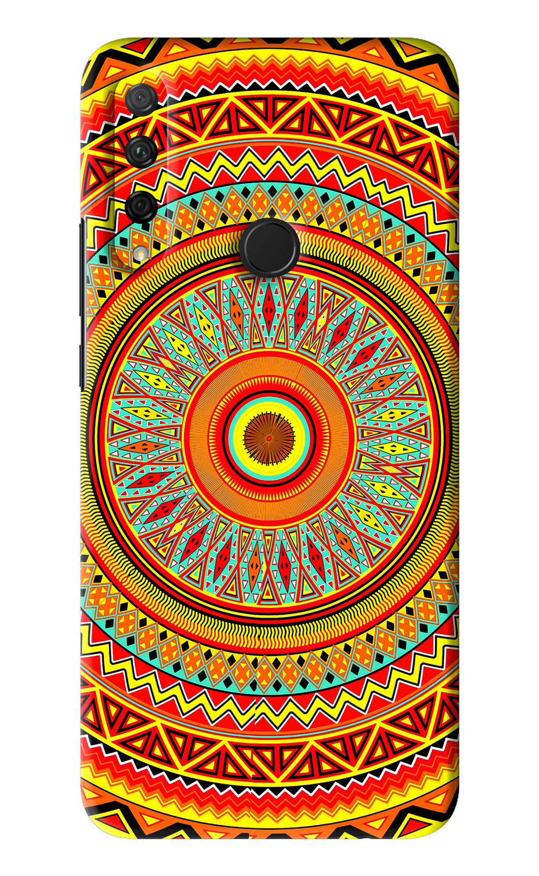 Mandala Pattern Huawei Honor 9X Back Skin Wrap