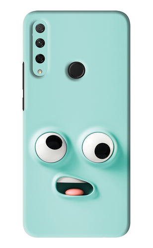 Silly Face Cartoon Huawei Honor 9X Back Skin Wrap