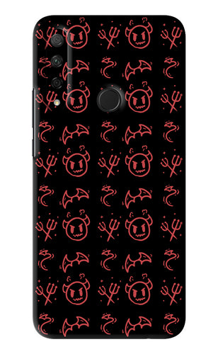 Devil Huawei Honor 9X Back Skin Wrap