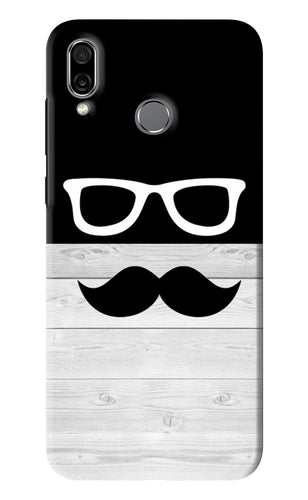 Mustache Huawei Honor Play Back Skin Wrap