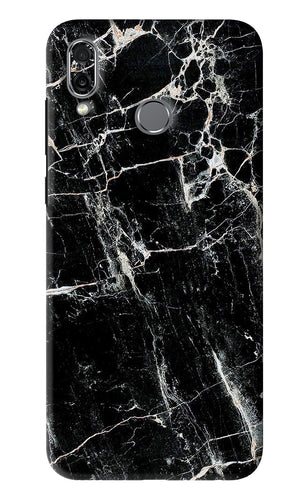 Black Marble Texture 1 Huawei Honor Play Back Skin Wrap