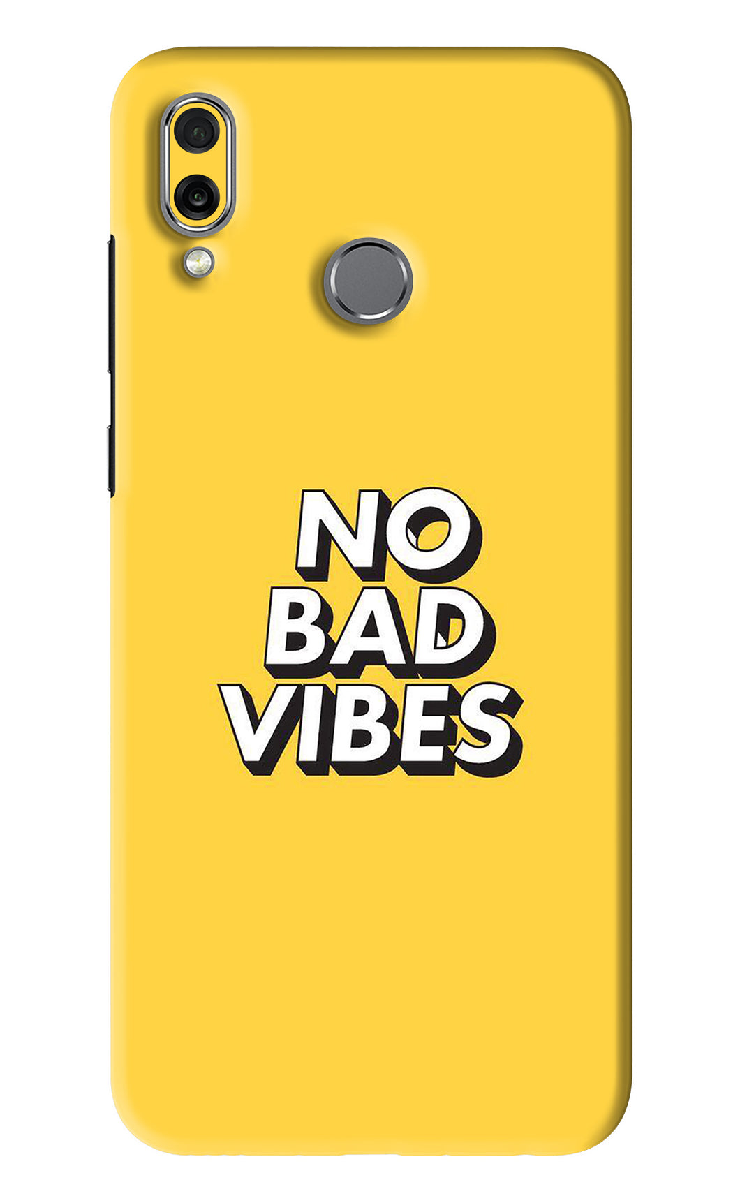 No Bad Vibes Huawei Honor Play Back Skin Wrap