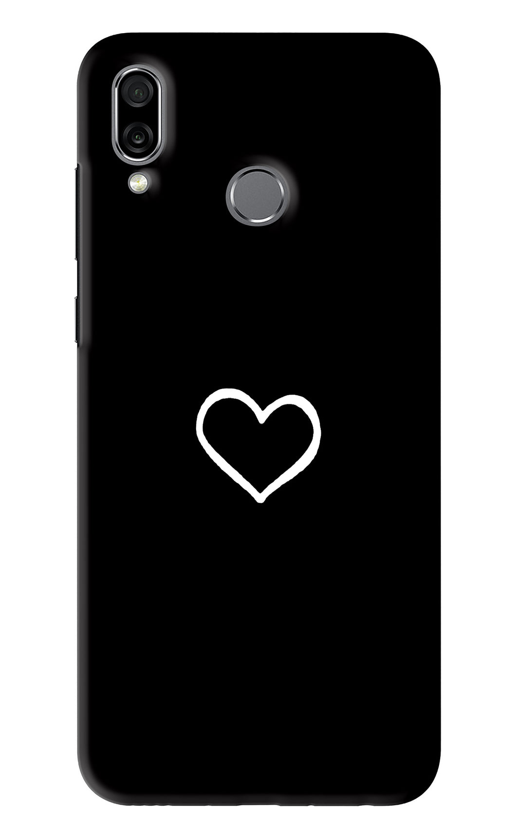 Heart Huawei Honor Play Back Skin Wrap