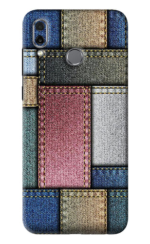 Multicolor Jeans Huawei Honor Play Back Skin Wrap