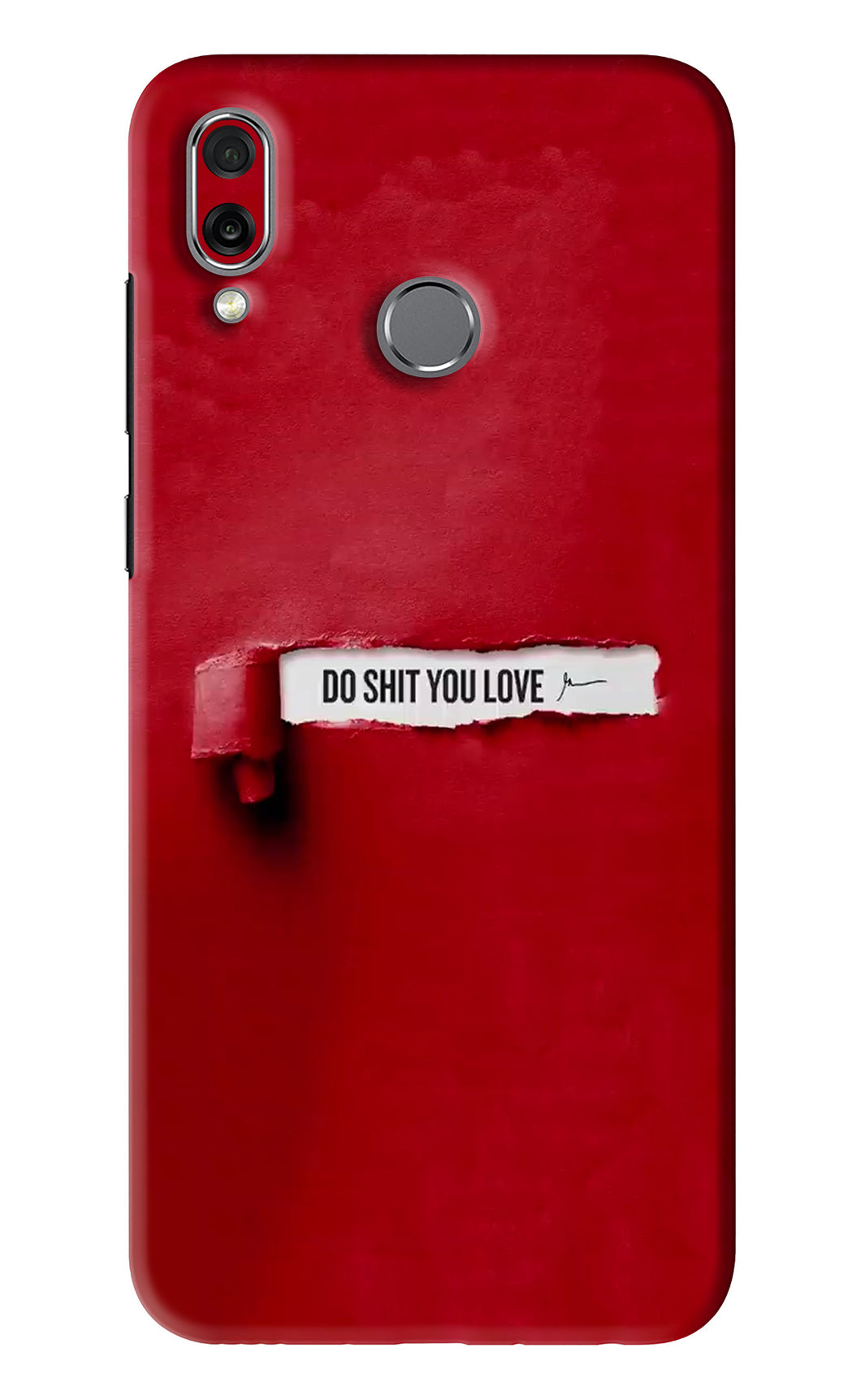 Do Shit You Love Huawei Honor Play Back Skin Wrap