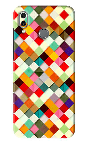 Geometric Abstract Colorful Huawei Honor Play Back Skin Wrap