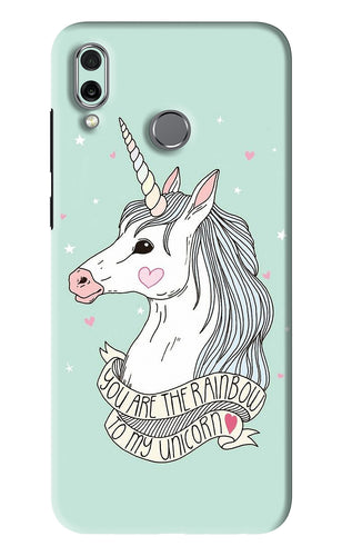 Unicorn Wallpaper Huawei Honor Play Back Skin Wrap