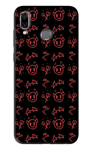 Devil Huawei Honor Play Back Skin Wrap