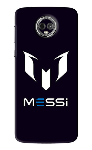 Messi Logo Motorola Moto E5 Plus Back Skin Wrap