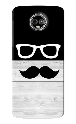 Mustache Motorola Moto E5 Plus Back Skin Wrap