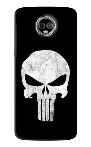 Punisher Skull Motorola Moto E5 Plus Back Skin Wrap