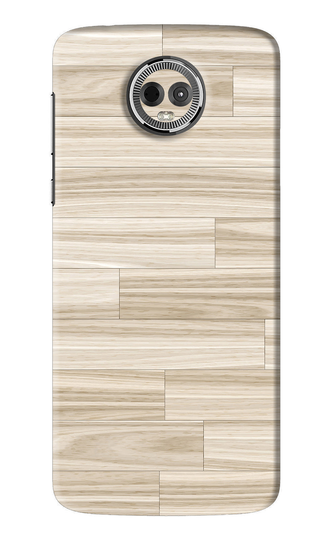 Wooden Art Texture Motorola Moto E5 Plus Back Skin Wrap