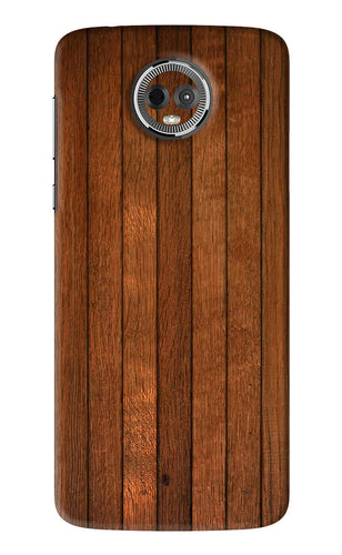 Wooden Artwork Bands Motorola Moto E5 Plus Back Skin Wrap