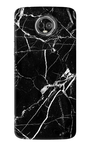 Black Marble Texture 2 Motorola Moto E5 Plus Back Skin Wrap