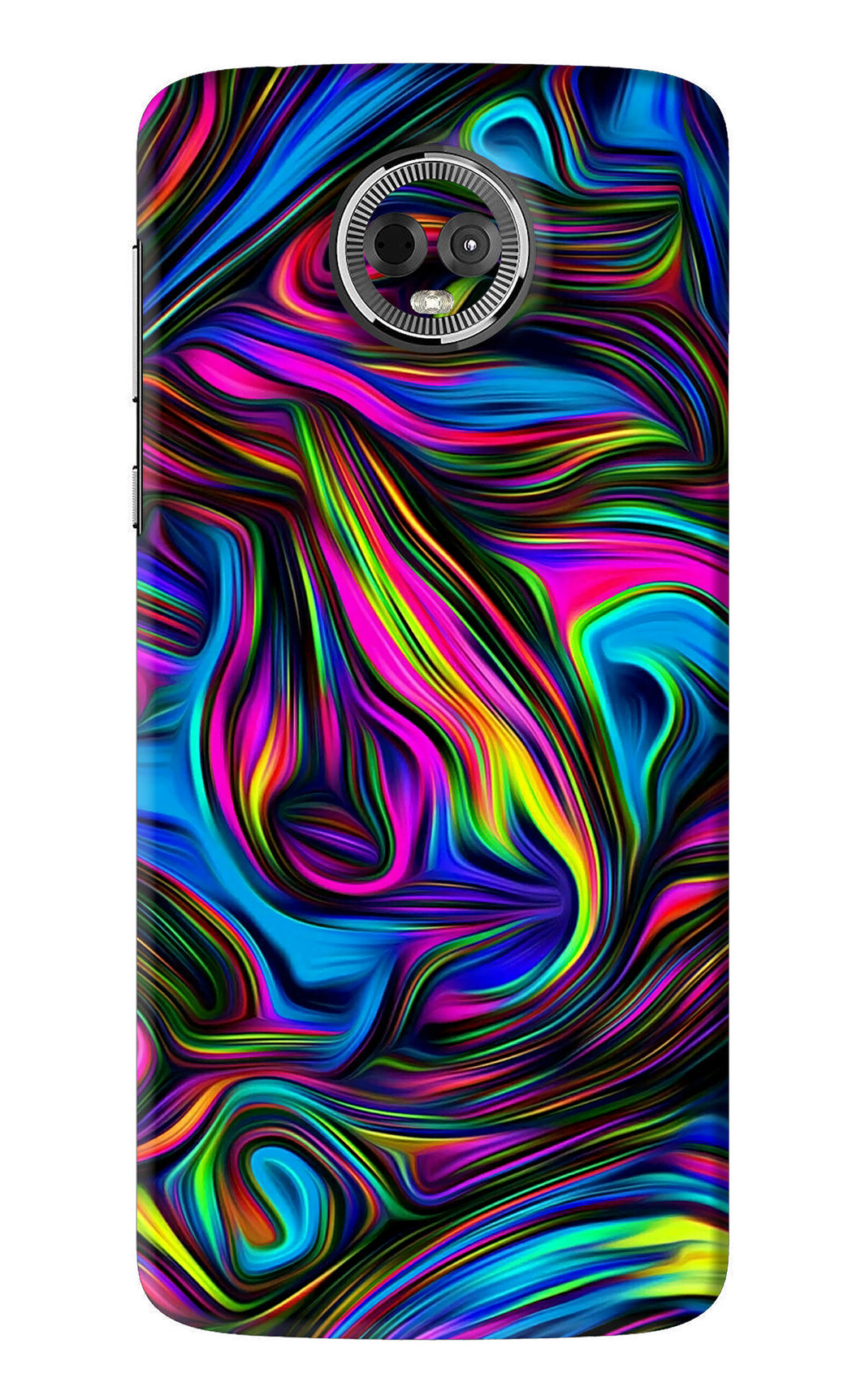 Abstract Art Motorola Moto E5 Plus Back Skin Wrap