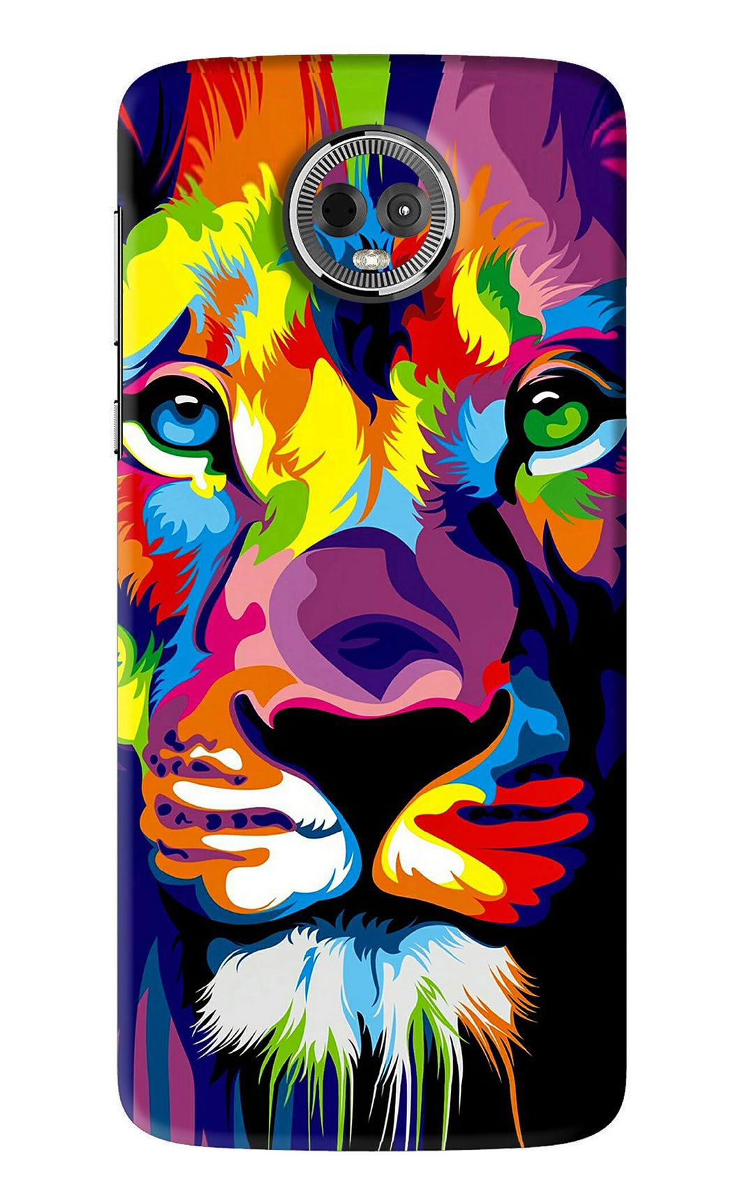 Lion Motorola Moto E5 Plus Back Skin Wrap