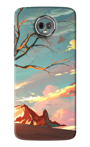 Scenery Motorola Moto E5 Plus Back Skin Wrap