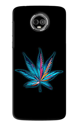 Weed Motorola Moto E5 Plus Back Skin Wrap