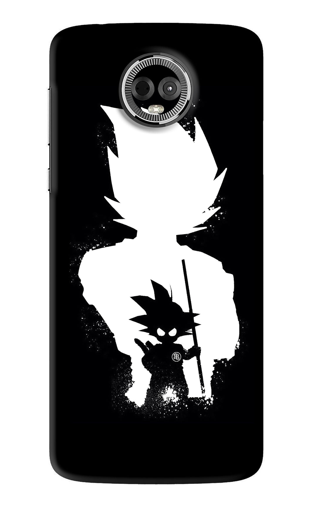 Goku Shadow Motorola Moto E5 Plus Back Skin Wrap