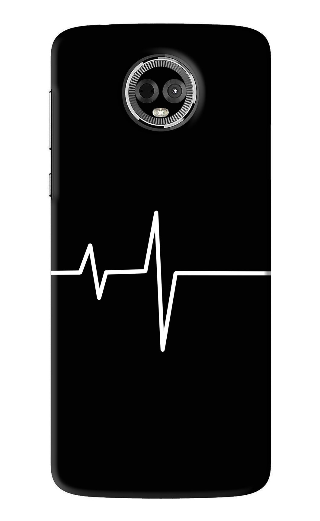 Heart Beats Motorola Moto E5 Plus Back Skin Wrap